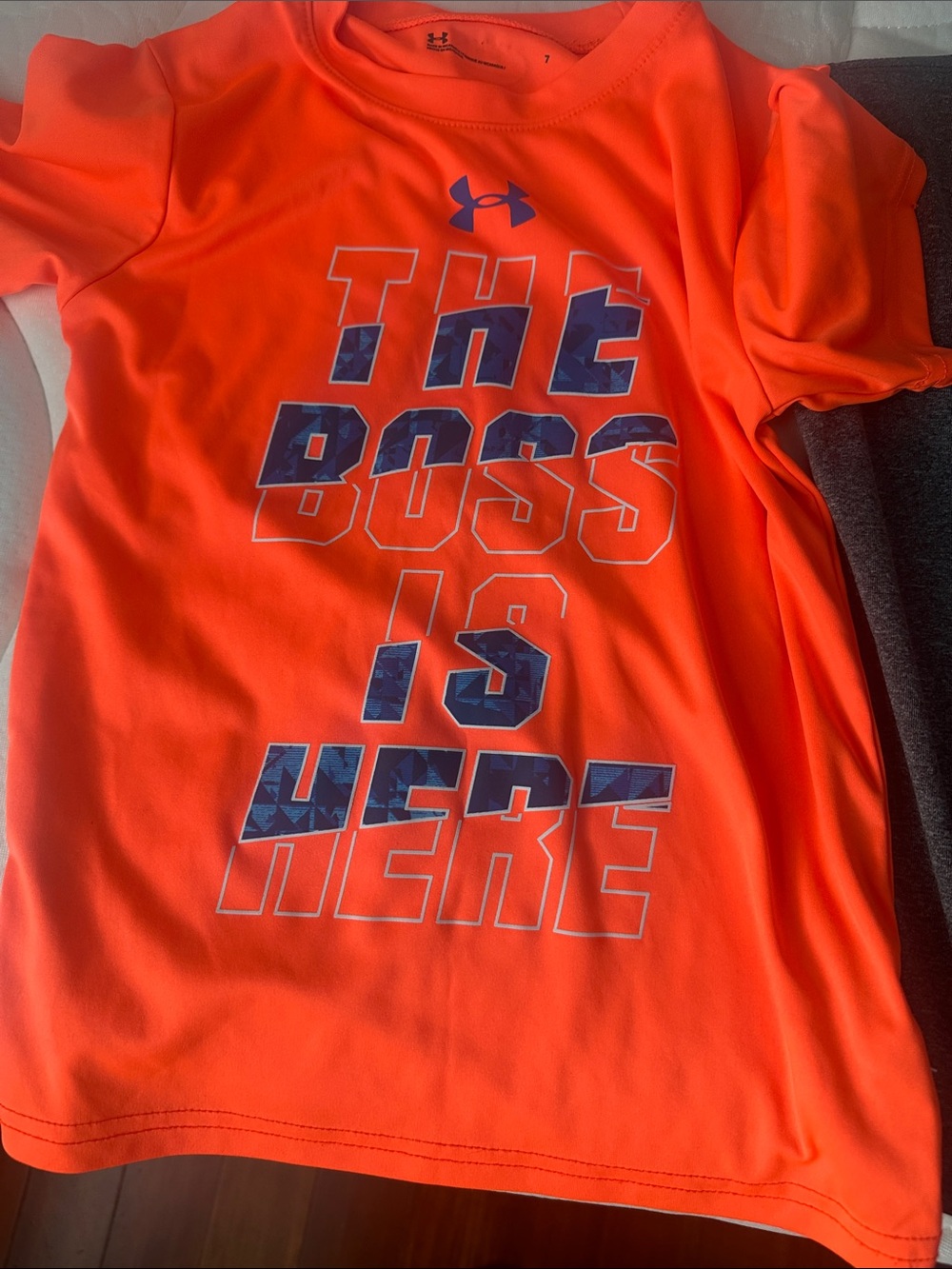 Nike & Under Armour sports shirts for boys  Size 7/6 & small